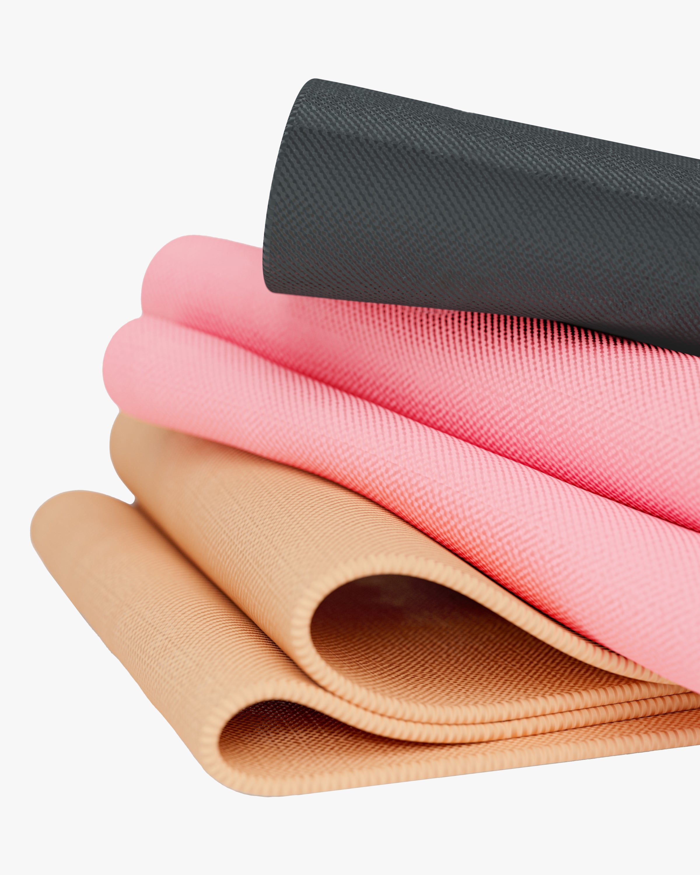 Charcoal, Blush, Sand
