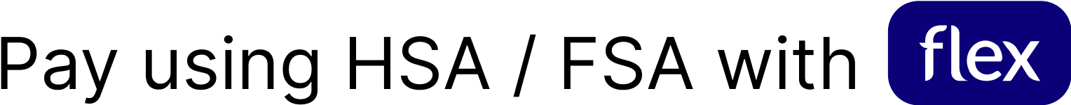 Pay using HSA / FSA with Flex